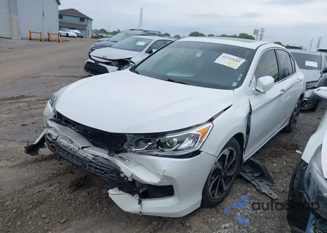 2016 Honda Accord Ex-L from USA, damaged, VIN 1HGCR2F84GA007681
